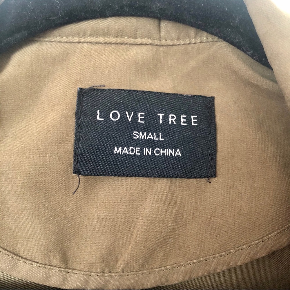 Drawstring Utility Jacket (Olive) - Picture 4 of 4